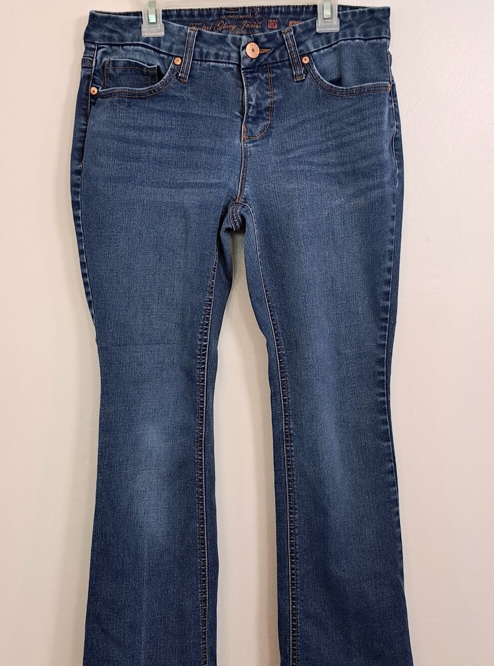 Faded Glory Dark Indigo Boot Cut Jeans 10P